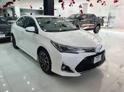 Corolla grande black interior 2025