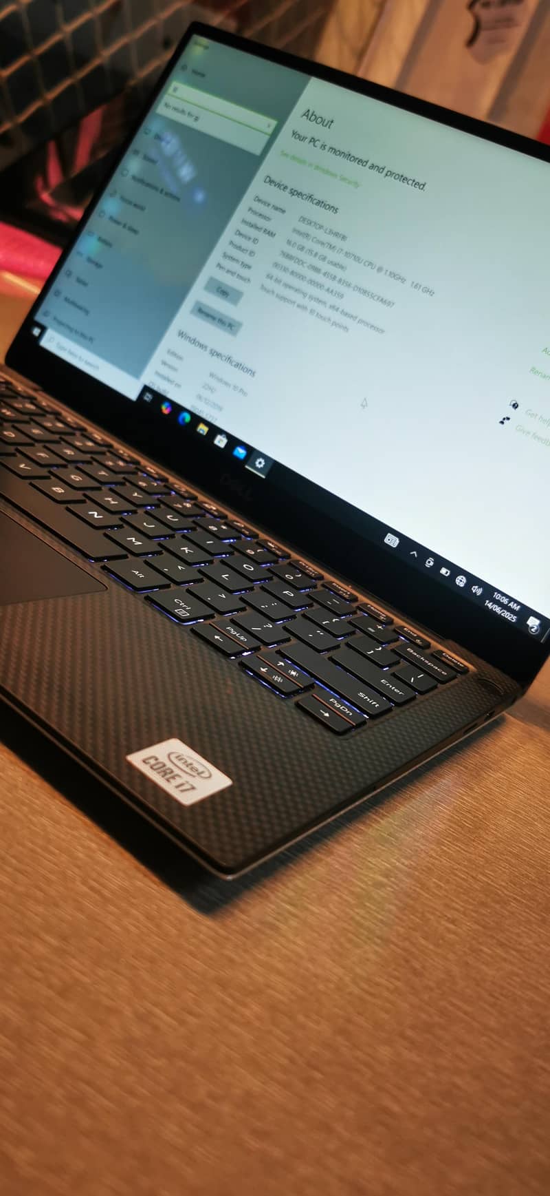 Xps i7/10th/16/512 like box condition 9