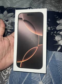 IPhone 16 Pro max box pack