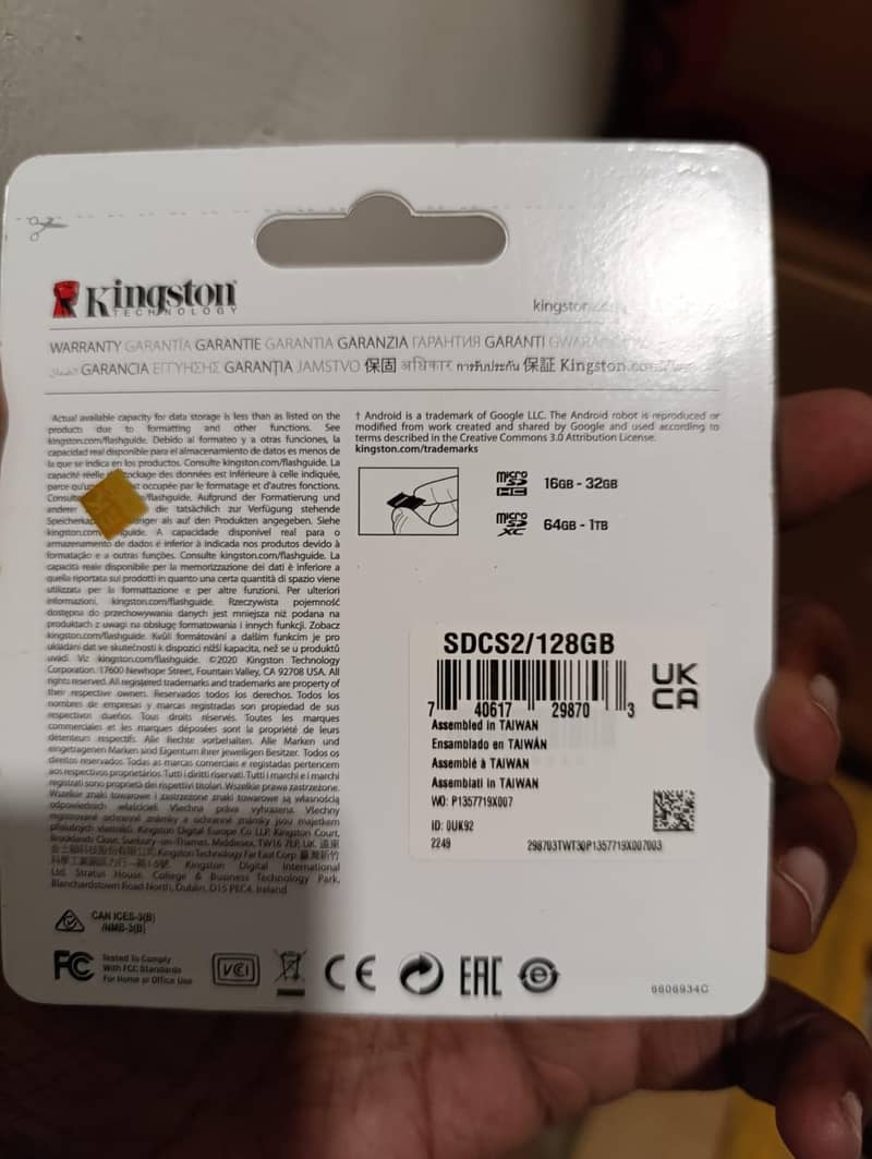 128 memory card available in bulk quantities 1
