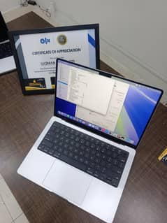 MACBOOK PRO M1 MAX 2021 14 INCH 64GB RAM 1TB SSD 24 CORE GPU