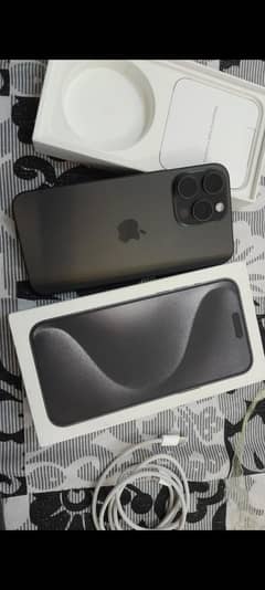 iPhone 15 Pro max 256 Jv black