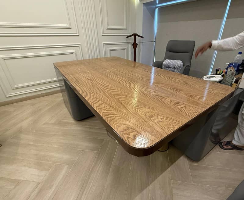 Office Executive Table with side table 7