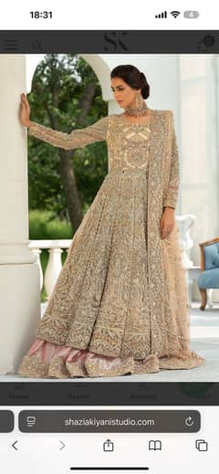 Shazia kiyani bridal dress