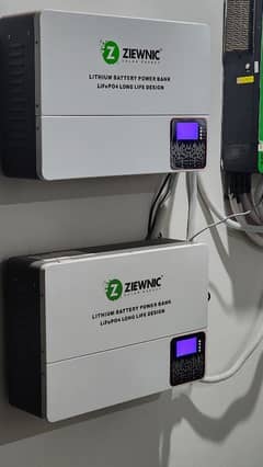 Ziewnic Lithium Ion Batteries 51.2V 120AH