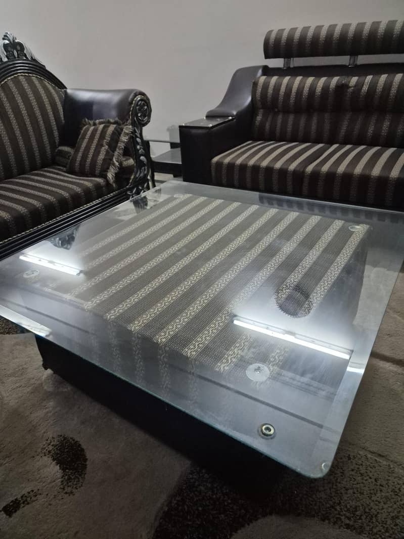 sofa set 3 21 and with one setty and 3 tables 03058749900 7