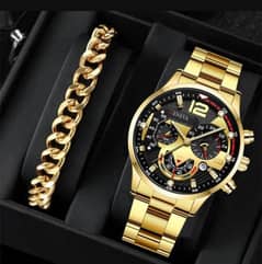 gold crown watch