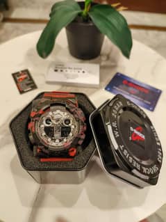 G Shock Red Camouflage UAE - NEW