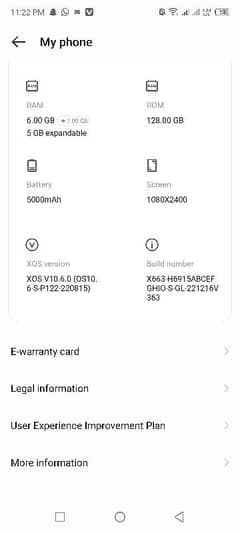 Infinix note 11