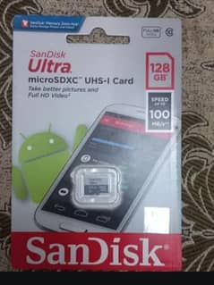 Sandisk Ultra microSD UHS-1 Card 128GB
