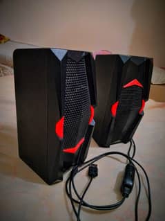 Used Wired Speakers in Excellent Condition – Clean Sound