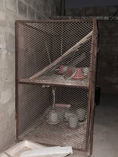 Iron angle Cage