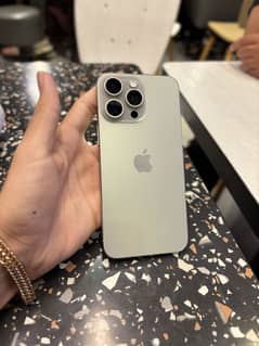 I phone 15 pro max 256 gb jv natural titanium