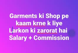 Salesman and Sales Helper