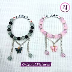 Custom Name Beaded Bracelets for Girls – Cute & Handmade Gift