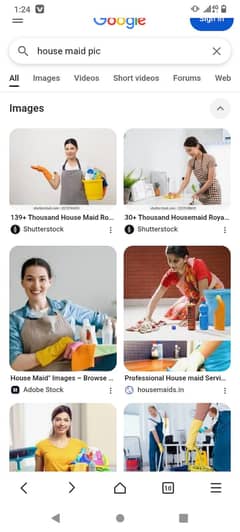 house maid