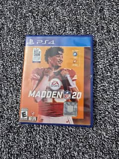 Madden NFL 20 PS4 video game
