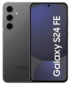 Samsung s24 fe open box abi tk sim nhi dali black colour 8/128