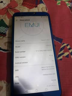 Huawei honar 9 lite Ram 3 Rom 32