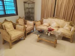 Slightly Used Luxury Sofa Set For Sale in DHA