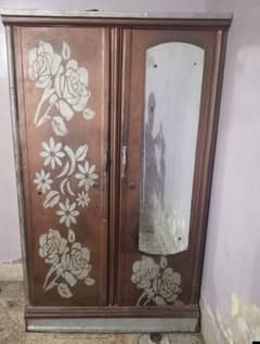 iron almari 2 door