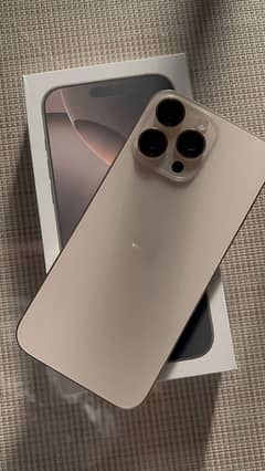 16 pro max 256 GB FU