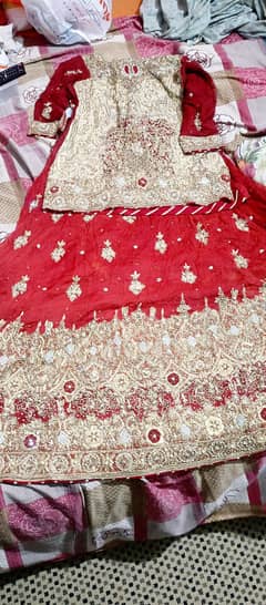 Heavy Embroidery Designer Sharara And Maxi