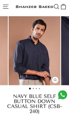 shahzaib Saeed Original Shirt for sale
