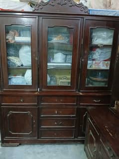 showcase for cutlery and dressing table