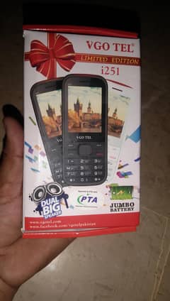 VGO TEL Typing Mobile i251 Completely Box