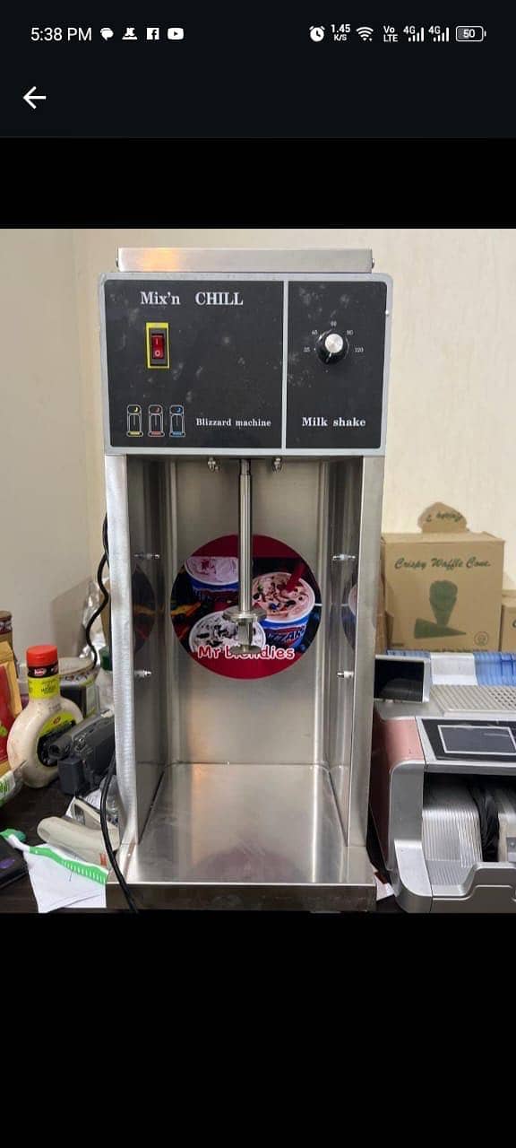 Ice cream machine slush tawa rolling snowflake ice cube maker etc 11