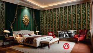 3D Wallpaper / Customised Wallpaper / 3D Flex wallpaper 50Rs Only