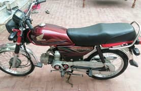 honda 70 for sale condition is good all geinen bike all punjb numbr