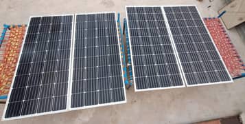 4 piece solar panel