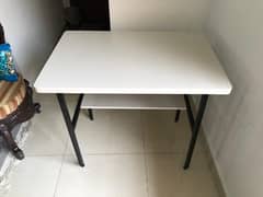 study table with chair in good condition