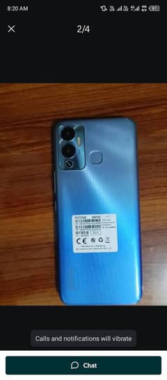 Infinix Hot 12 play with complete box 10/10 condition