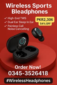  Wireless Sports Bluetooth Headphones 