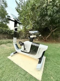 imported HORIZON COMFORT 5-02 UPRIGHT EXERCISE BIKE