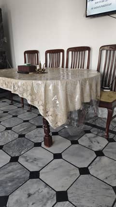 Used Dining table  . . . . . affordable price . . . good design