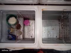 Waves double door fridge freezer