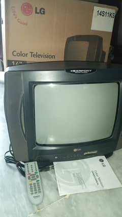 LG CRT TV with Remote – Full Working Condition – Budget Friendly
