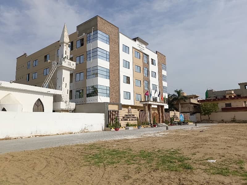 120 Sq Yard Next to Corner West Open LEASED PLOT For sale in SAADI GARDEN BLOCK 1 (in front of BILAL MASJID) 2