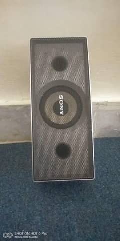 sony speaker . . single piece of speaker of home thatre