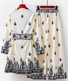 Women's Casual Elegant Floral Print Round Neck Long Sleev