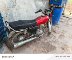 Honda CG 125 1996 only Whatsapp no (03481678830)