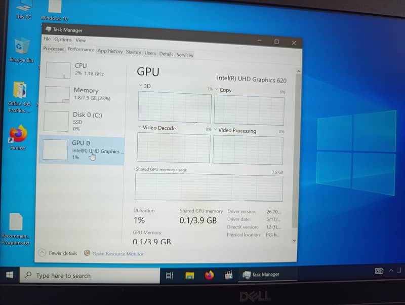 Dell latitude 7490 i5 8th gen with FHD Display  Beand new condition 12