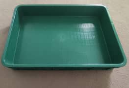 Multipurpose plastic tray
