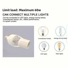 Motion Sensor Bulb Holder