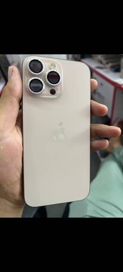 16 pro Max 256gb (Desert Titanium)