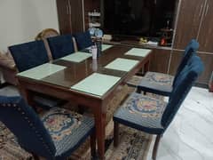 fresh condition pure wood dining  table for sale